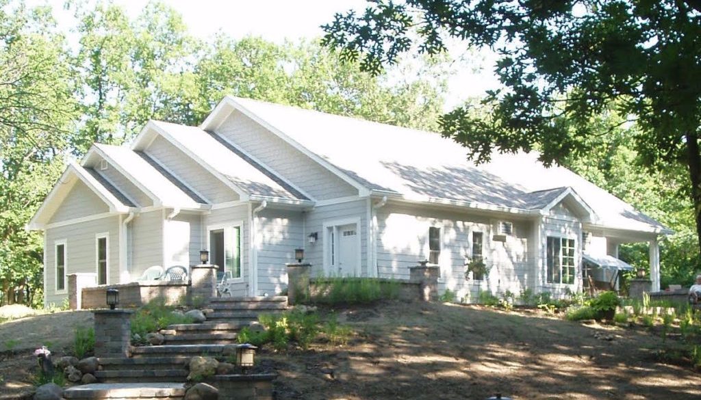 Gail Johnson New Home Construction pre landscaping